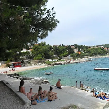In Okrug Gornji With Seaview, Terrace, Air Condition, Wifi